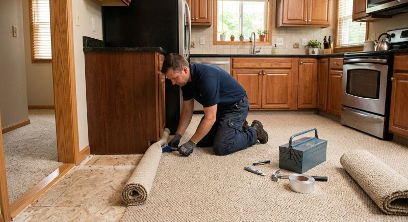 Kitchen Carpet Installation in Monmouth County, NJ