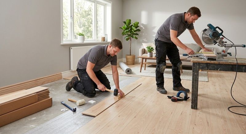 Laminate Wood Installation in Greensboro, NC