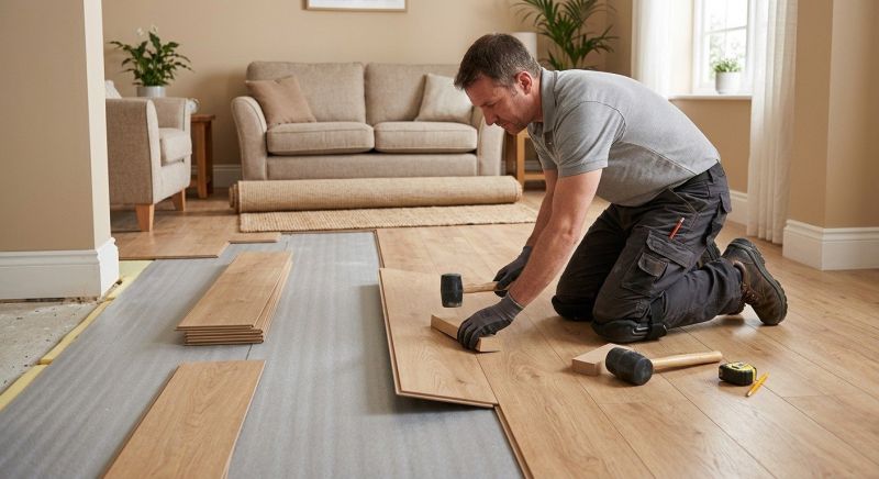 Laminate Floor Installation in Loudoun County, VA
