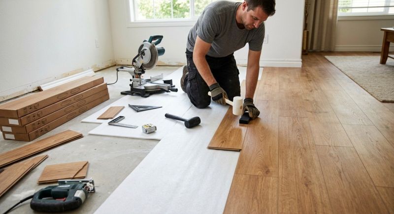 Laminate Floor Installation in Greensboro, NC