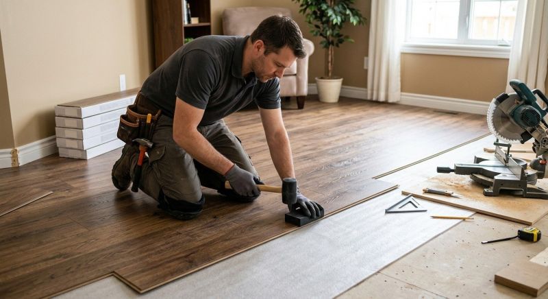 Laminate Floor Remodeling in Warrenton, VA