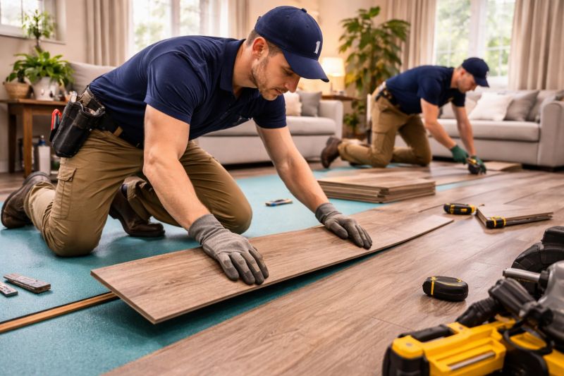 Laminate Floor Remodeling in Fort Wayne, IN