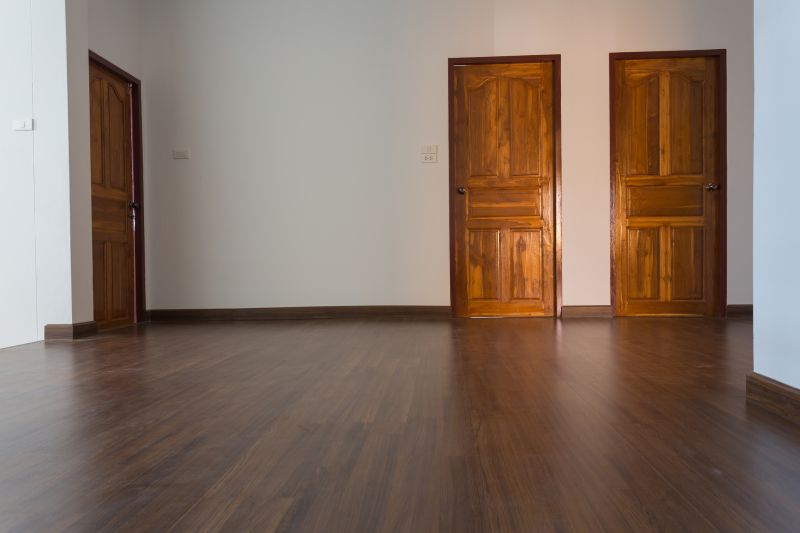 Finished Room with Laminate Floors