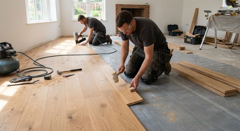 Parquet Flooring Installation in Manassas, VA