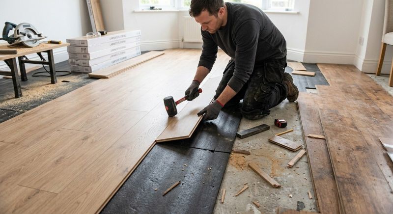 Plank Laminate Installation in Manassas, VA
