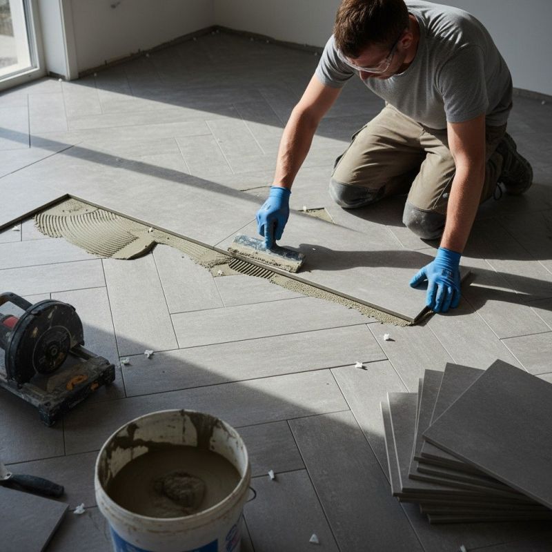 Saltillo Tile Replacement in Fredericksburg, VA