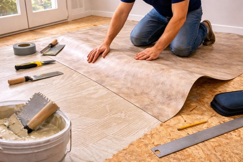 Sheet Flooring Installation in Mesa, AZ