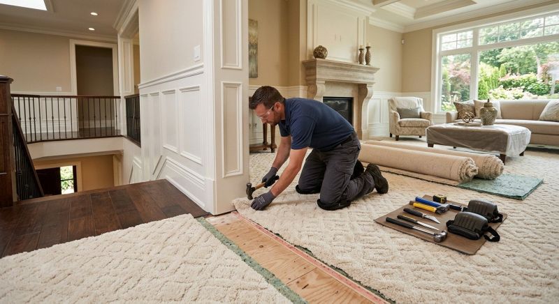 Wool Carpet Installation in Monmouth County, NJ